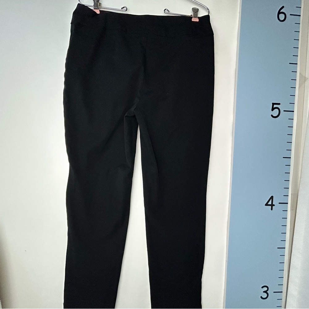 Chico's Fabulously Slimming Black Pants Size 1 Short or 8/10 Petite‎